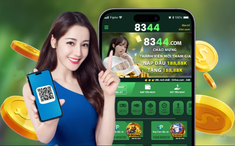Hình ảnh quảng cáo của mibet hiển thị nền tảng và các lợi ích