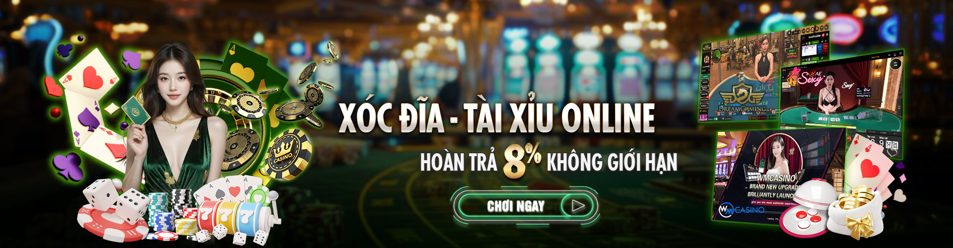 Hình ảnh quảng cáo của mibet hiển thị nền tảng và các lợi ích