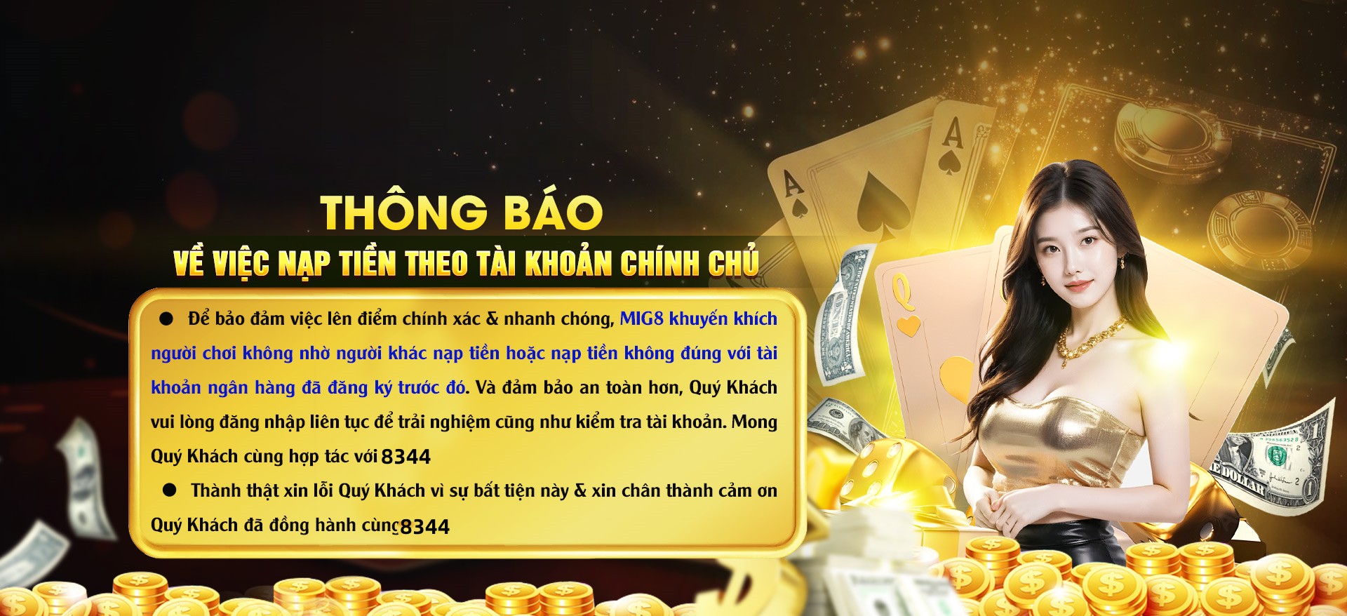 Hình ảnh quảng cáo của mibet hiển thị nền tảng và các lợi ích